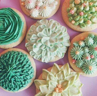 Succulent Cookie Set