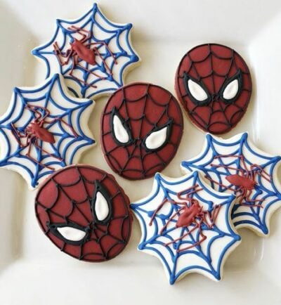 Spiderman Cookie Set