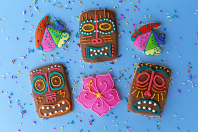 Tropical Tiki Cookie Set - Image 2