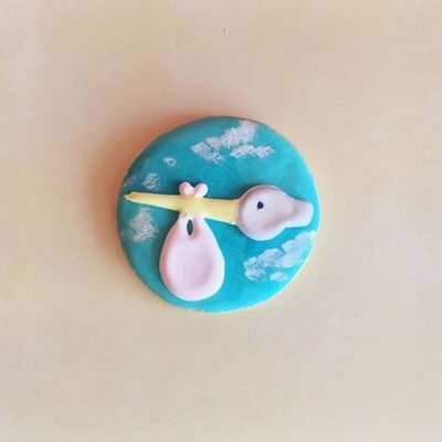 Stork Cookie Set