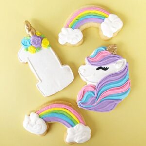 First Birthday Unicorn Cookie Set