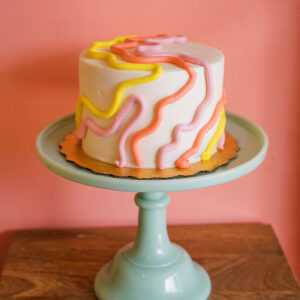 Retro Buttercream Cake