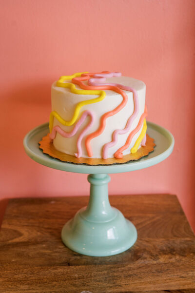 Retro Buttercream Cake
