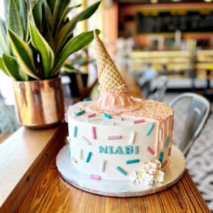 Ice Cream Cone Cake