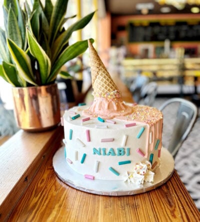 Ice Cream Cone Cake