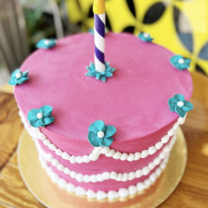 Mad Hatters Birthday Cake