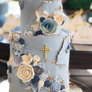 Christening Cross Cake
