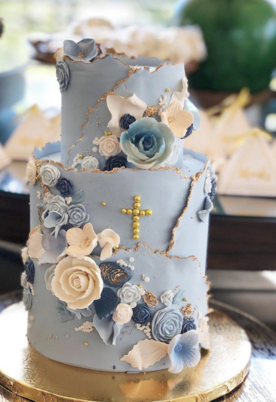 Christening Cross Cake