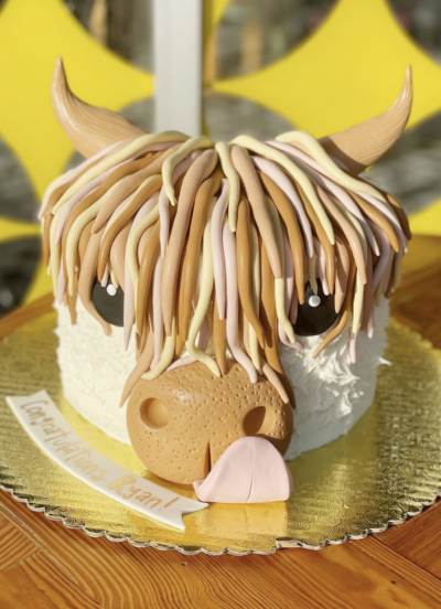 Highland Cow Cake