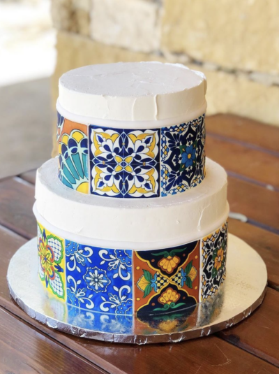 Spanish Tile Cake