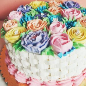 Flower Basket Cake