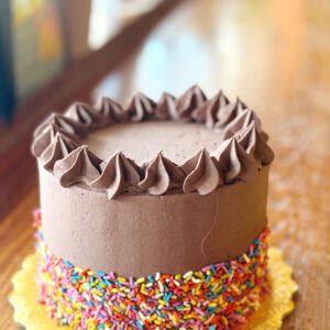 Gluten Free and Vegan 5 Classic Chocolate Cake (V)(GF)