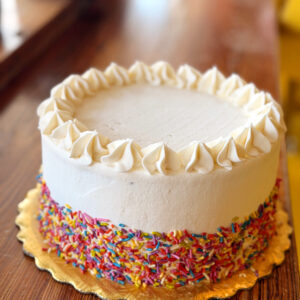 Chocolate Vanilla Cake (v) (gf)